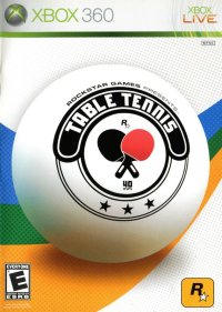 Rockstar Games Presents Table Tennis PAL Xbox 360 PAL box art